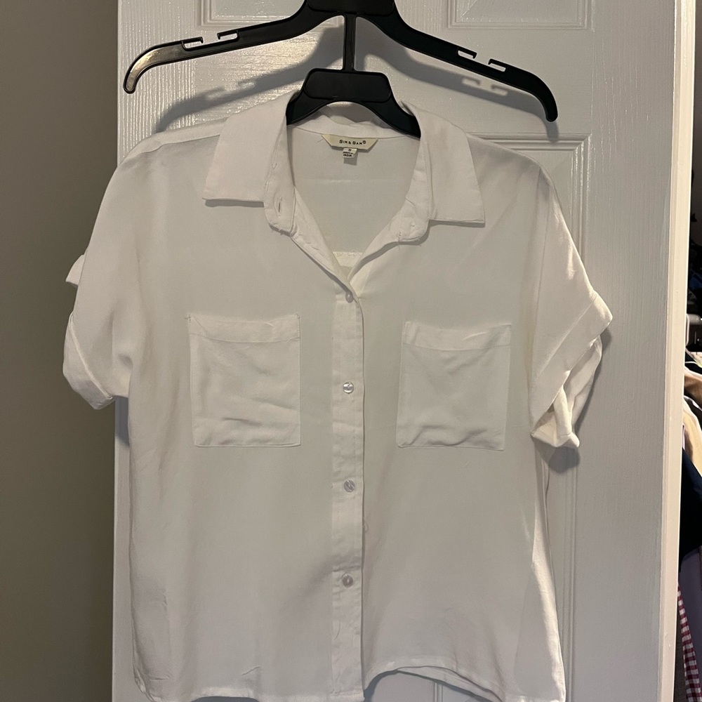 White Button Down Shirt